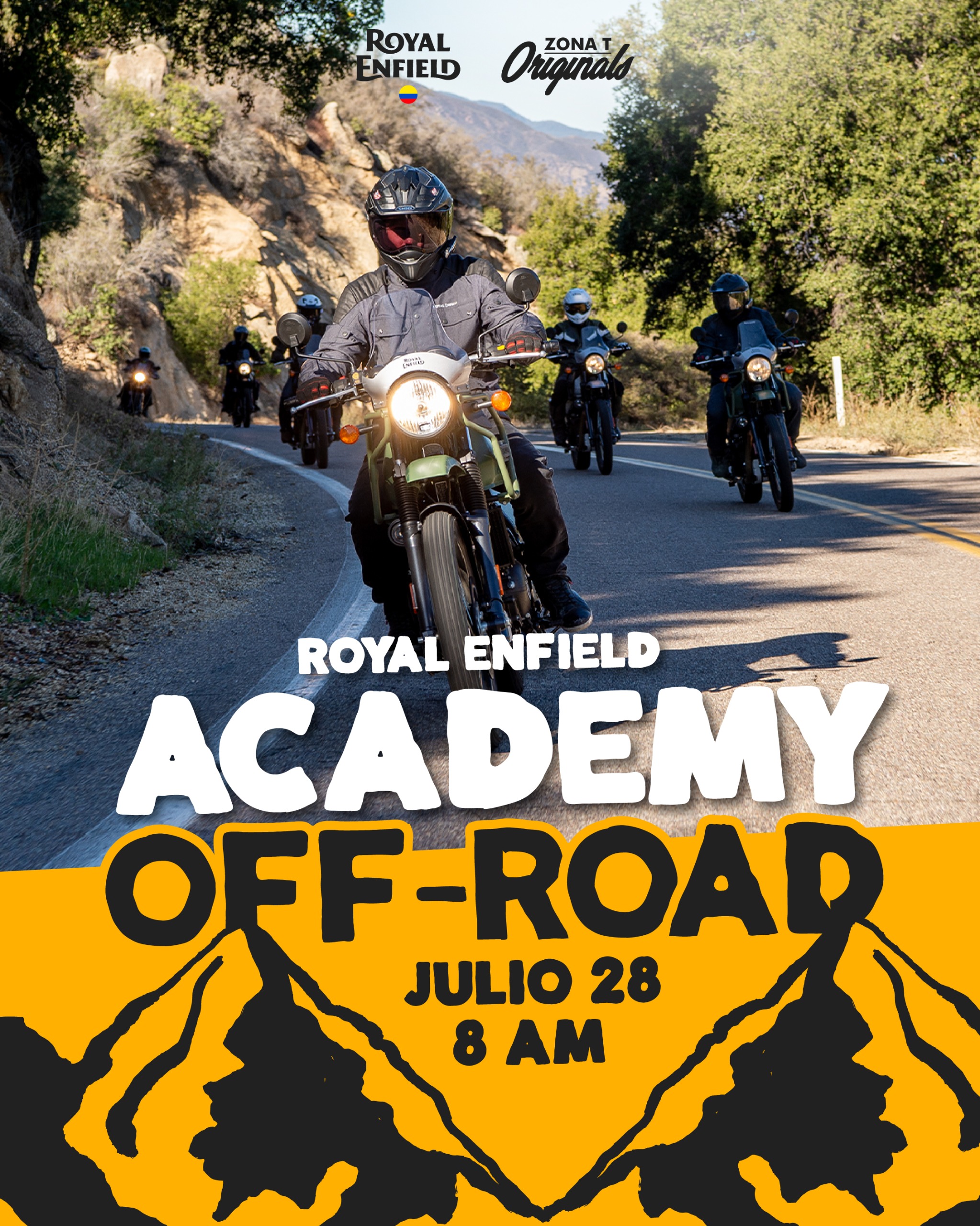 ACADEMY OFF ROAD 28 Julio 2024 Royal Enfield Zona T